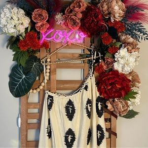 Zara Printed Asymmetric Dress NWOT